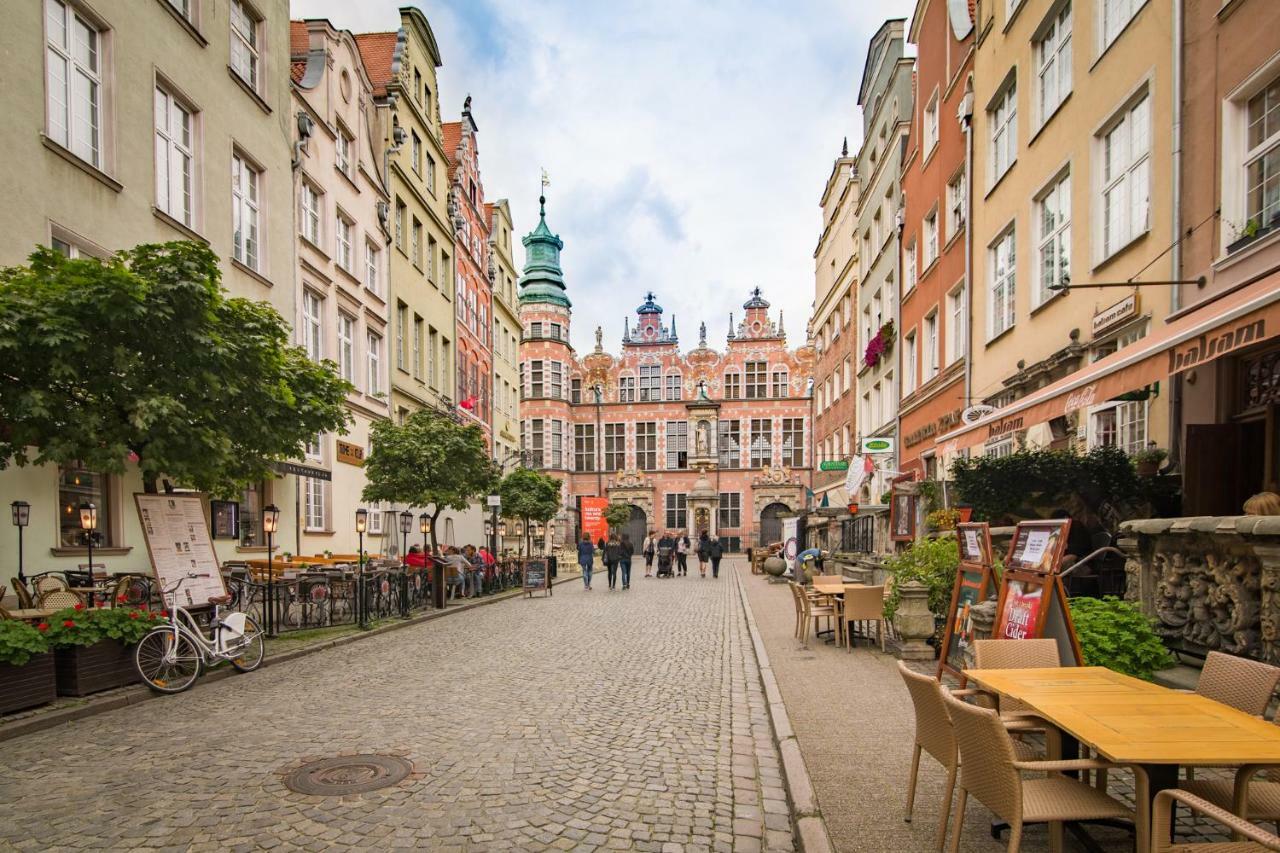 Apartament Pink Crane Apartman Gdańsk Kültér fotó