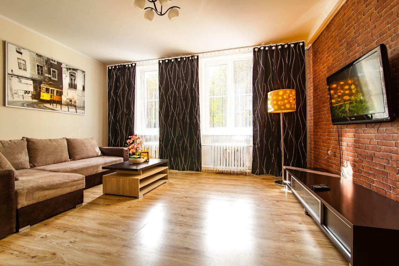 Apartament Pink Crane Apartman Gdańsk Kültér fotó