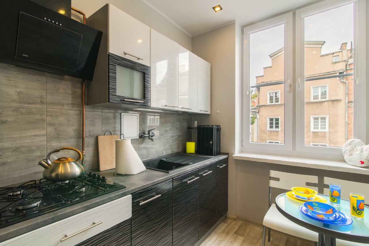 Apartament Pink Crane Apartman Gdańsk Kültér fotó